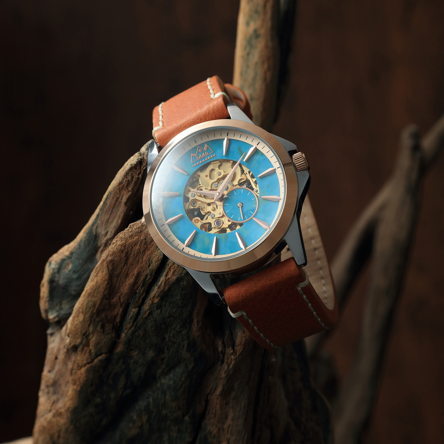 「Turquoise Watch」12月の誕生石ターコイズと時を刻む