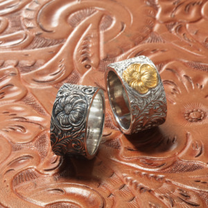 「Sheridan Carving Ring」職人技の粋を集めたボリュームリング