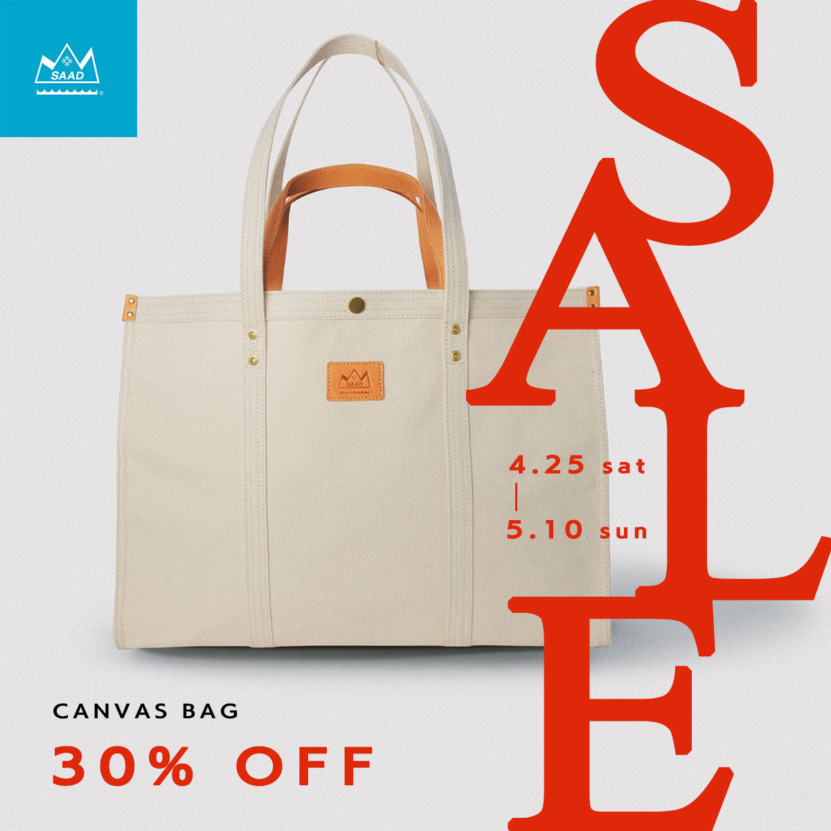 【キャンペーン】レザー×キャンバスバッグ 30%OFF