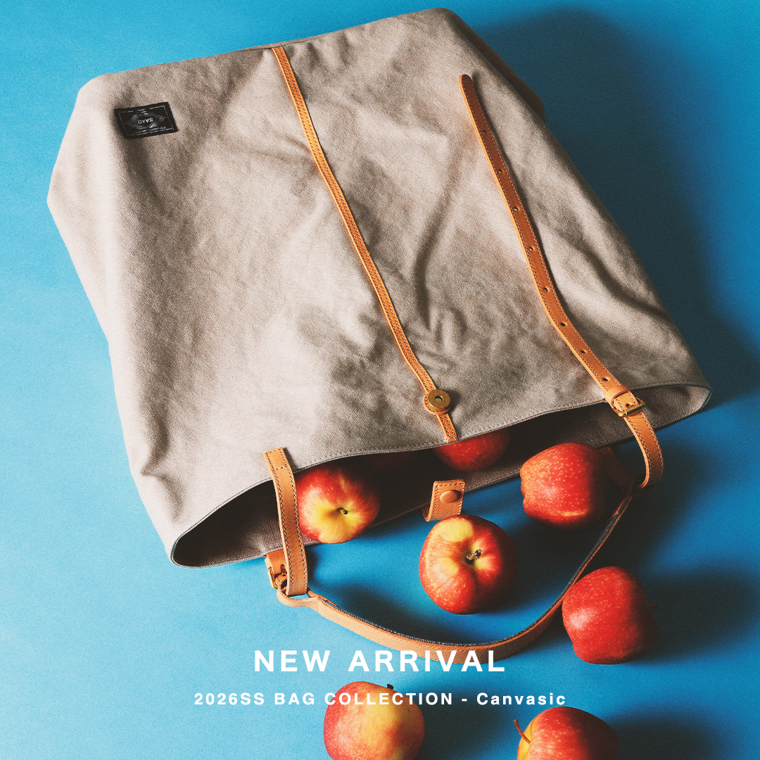 【 NEW ARRIVAL 】 2026 SS BAG COLLECTION Canvasic / 7.18 Release