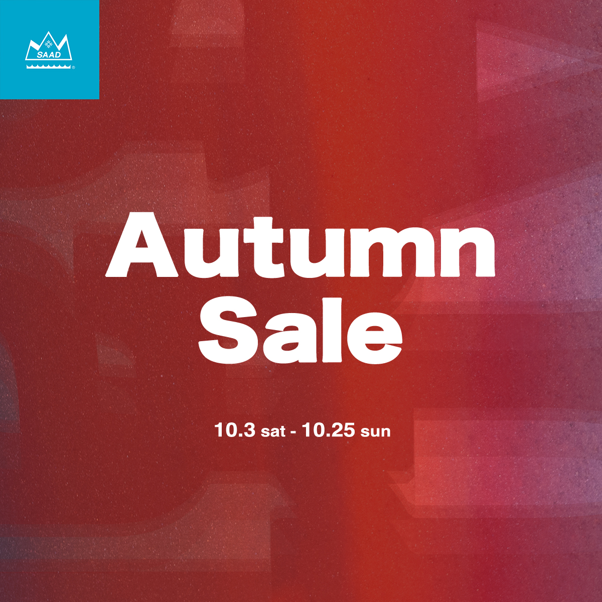 【キャンペーン】AUTUMN SALE